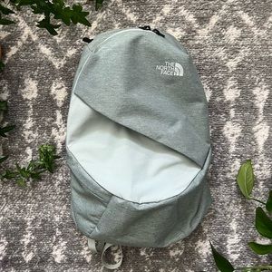 The North Face Women's Electra Commuter Backpack Color Wrought Iron/pale green